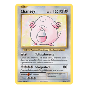 Chansey Holo Reverse