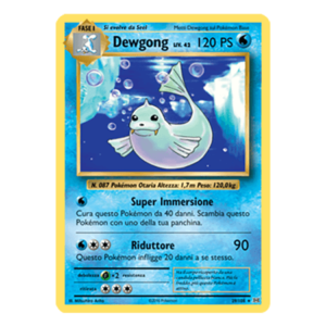 Dewgong Holo Reverse