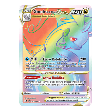 Goodra di Hisui V ASTRO Hyper - Viva TCG