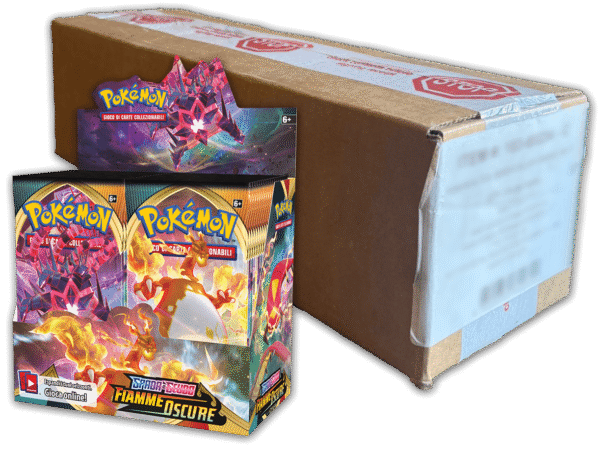 Case da 6 Display Sealed- Spada e Scudo - Fiamme Oscure (ITA)