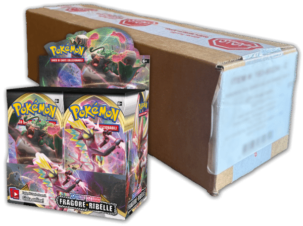Case da 6 Display Sealed - Spada e Scudo - Fragore Ribelle (ITA)