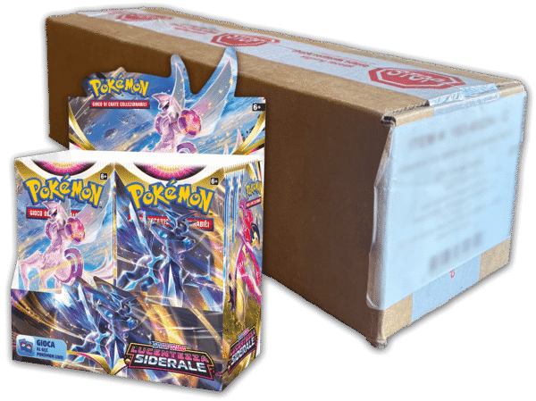 Case da 6 Display Sealed - Spada e Scudo - Lucentezza Siderale (ITA)