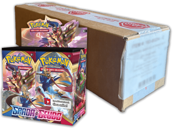 Case da 6 Display Sealed - Spada e Scudo (ITA)